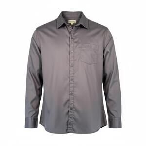 dapper boi long sleeve button up dress shirt grey preppy pocket